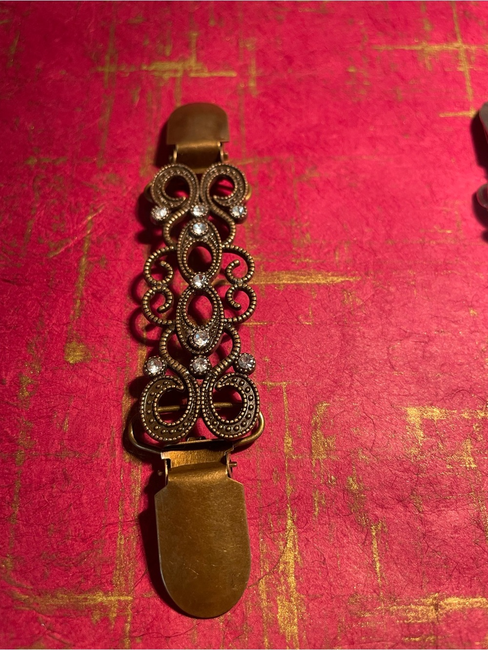 Decorative Metal Cardigan Clips - Set of 3 - Picture 4 of 5